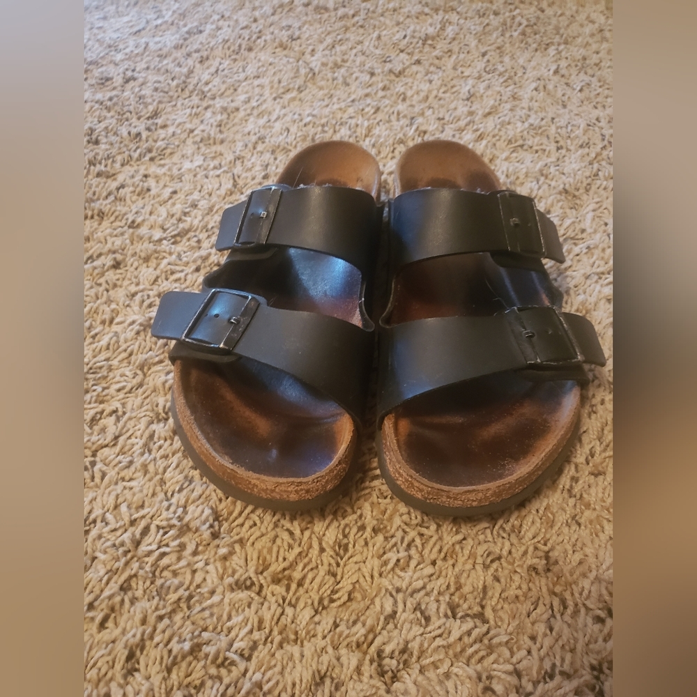 Black Birkenstocks